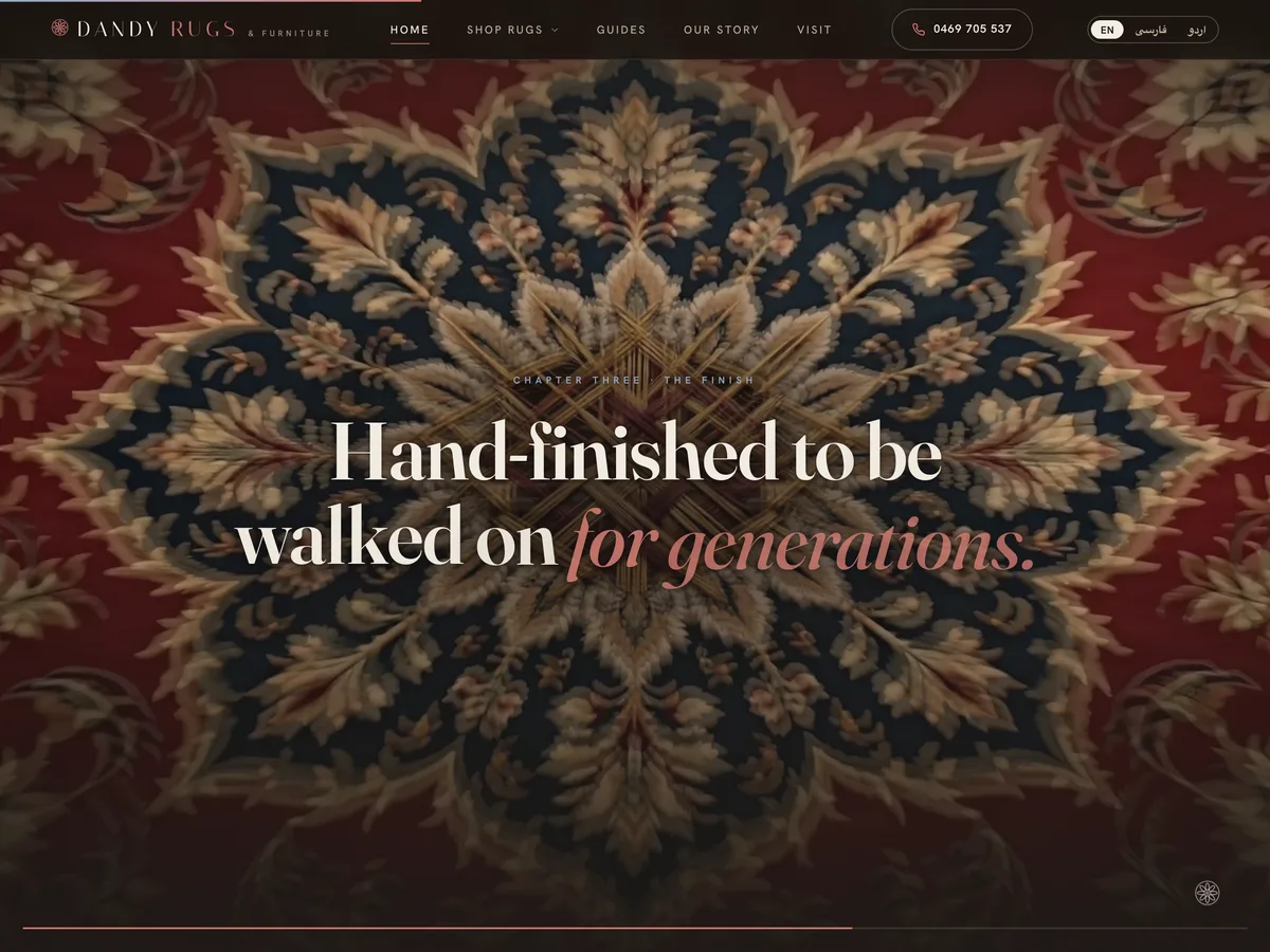 The Dandy Rugs home page
